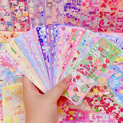 Kawaii Stickers for Kids Cute Stationary Aesthetic Diary Dec
