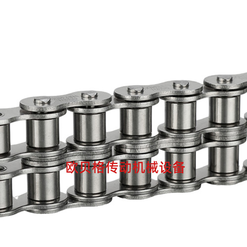 30不锈钢链条工业传动输送链条排排3分分/5分/分1寸滚子链