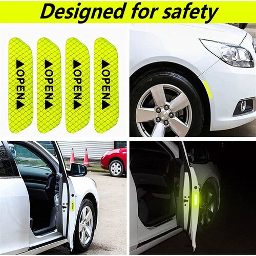 6 Piece Car Reflective Strips Warning ers For Lada granta ve