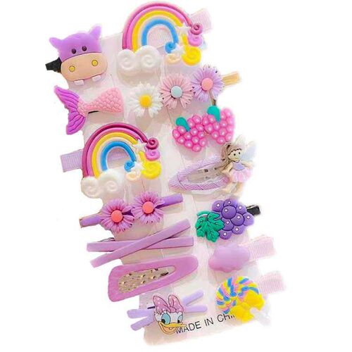 New Childrens Hairpin Girls Hairpin Cute Princess Flower J