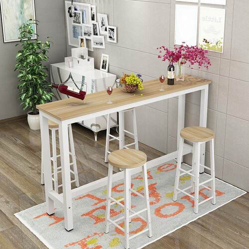 Simple home all bar wall bar table coffee milk tea shop