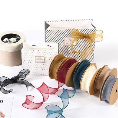 10M Fishtail Yarn Ribbon For DIY Bow Hair Ornament Bouquet