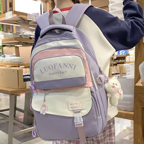 Fashion Kawaii Girl Waterproof High Capacity School Bag Wome