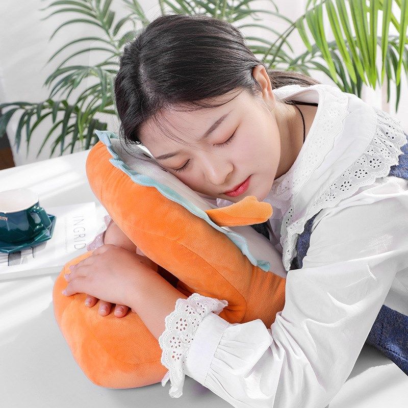 卡通面午睡枕 夏天教室午睡办公室可爱表情冰丝透气午睡枕,居家布艺,午睡枕,淘宝优惠券,粉丝福利购,淘宝优惠卷