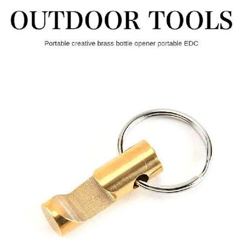 2/4/6PCS Pure Brass Bottle Opener Easy To Carry - Easy To