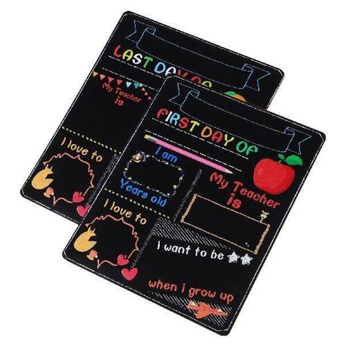 Bulletin Board Decor Student Message Chalkboards School