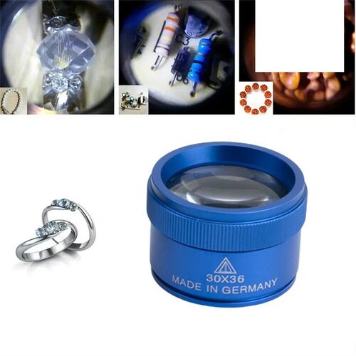 30x36 Optical Magnifying Glass Portable Pocket Electronics M
