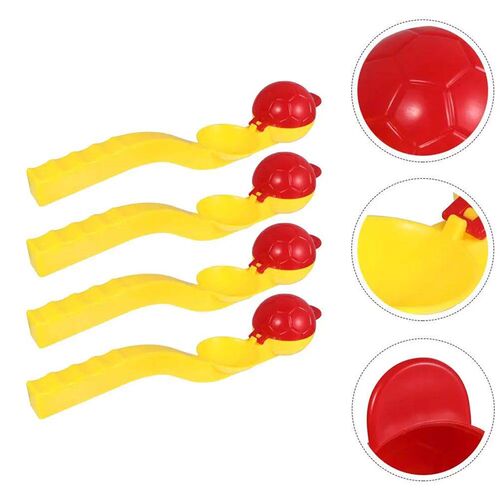 4Pcs Snow Thrower Toys Cool Launcher for Kids Adults Tool Ec