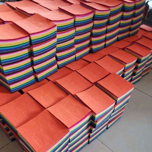 40pcs Multicolor  Craft Non-Woven Felt Fabric Polyester