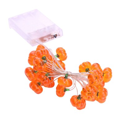 Pumpkin Horror Eyeballs LED String Lights Portable USB 20 40