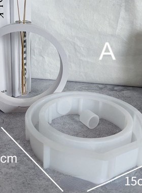 Arched Rectangular Round Hydroponic Gypsum Mould Irregular P