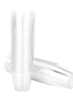 50pcs 30ml Plastic Shot Glass Disposable Shooter Cups Dispos