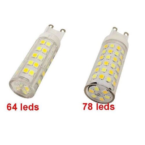5pcs AC110v 220v G9 LED Bulb 5w 7w 8w Corn Bulb CCT Double