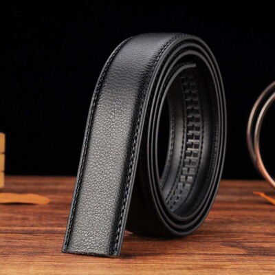 High 120x3.5cm Luxury Business Style Pu Leather Mens Automa