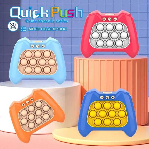 Quick Push Game Electronic Pop Game Pop Up Fidget Bubble Lig