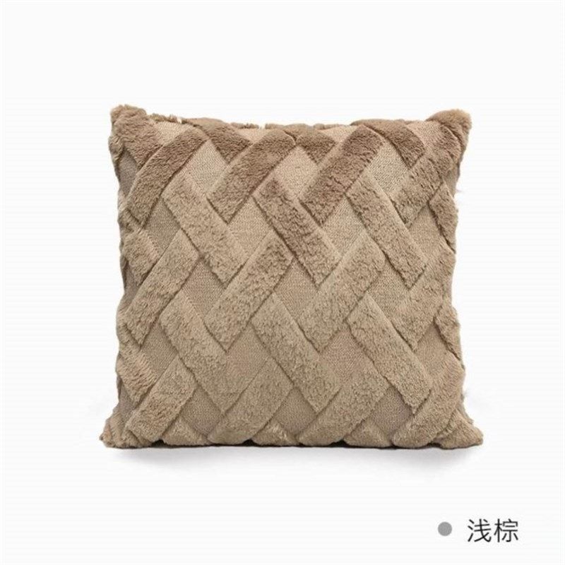 velvet plaid pillow sofa cushion cover pillowcase枕套,居家布艺,靠垫/抱枕,淘宝优惠券,粉丝福利购,淘宝优惠卷