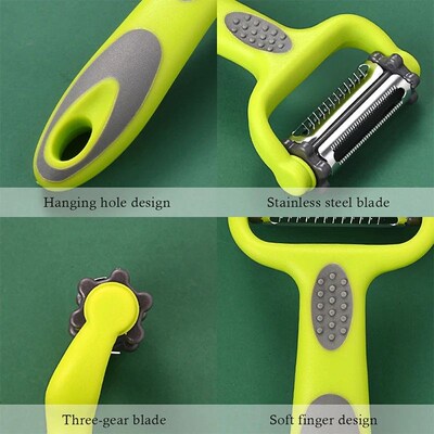 3 In 1 Rotary Peeler Fruit Vegetables Cabbage Graters Salad