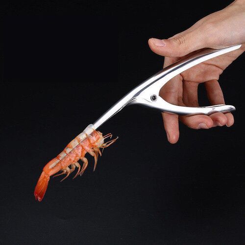 Stainless Steel Shrimp Peeler Prawn Shrimp Deveiner Fishing