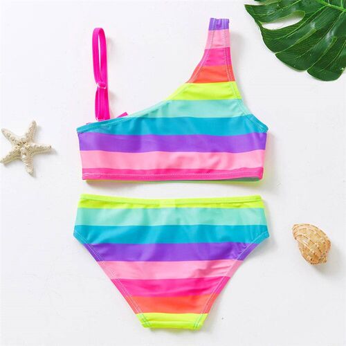 2~12Y Kids  Swimwear Two pieces Girls swimsuit High quality