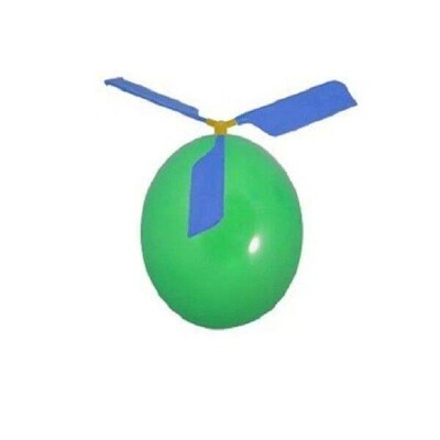 10 Pieces Balloon Helicopter Home Farmhouse Flying Toy