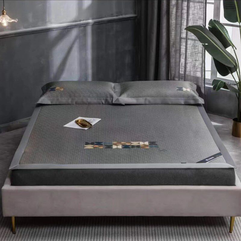 风韵家居夏季冰丝席三件可水洗折叠空调席大孔透气 可水洗凉席,床上用品,冰丝席,淘宝优惠券,粉丝福利购,淘宝优惠卷