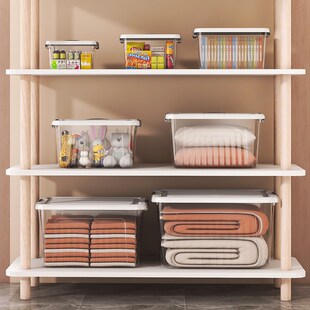 thickened Plastic storage box large收纳盒 extra