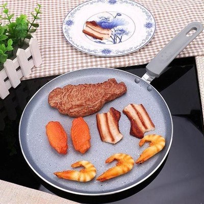 6,8,10 inch nonstick cake flat bottomed pan crepe griddle