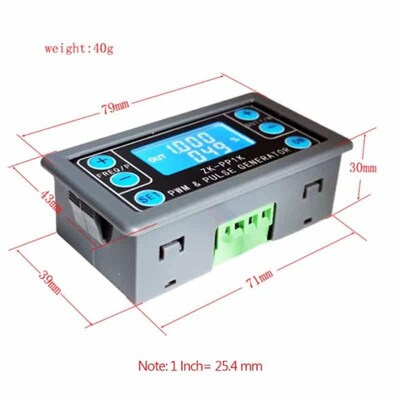 PWM Pulse Generator Frequency Duty Cycle Adjustable Module S