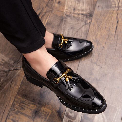 Men tassel loafers Mens loafers leather Man shoes leather ta