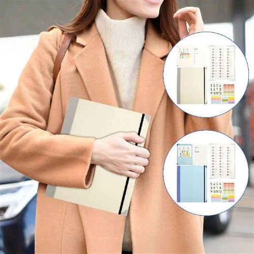 Document Binder with Pockets Safe In Case I Go Missing