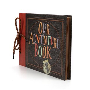 Travel Album Scrapbook Adventure Department DIY Kraft Photo