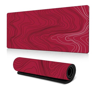 Abstract Corrugated Mouse Pad Large Thermal Transfer Office