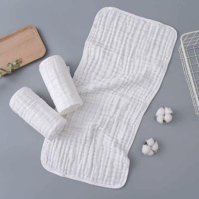 25*50 six layer cotton baby saliva towel gauze towel childre