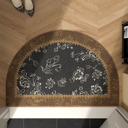 美拉德中古复古风入户门丝圈地垫202新款法式高级感进门入宅地毯