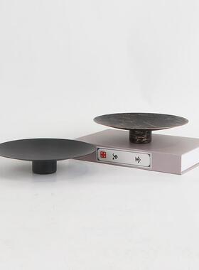 中现代新式青苔小盆售景摆件展厅楼MC-TY-73处样房板书房茶几托盘