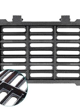 球墨铸座铁0井盖全套带底铸铁长方形水30549*500下道盖板雨水篦子