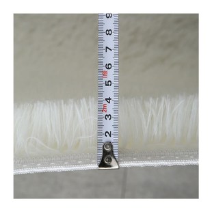 White Fluffy Hall Carpet Modern Living Room Bedroom Home