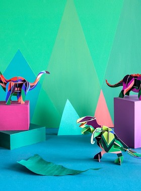 荷兰STUDIO ROOF创意摆件礼品环保3D拼图家居装饰客厅卧室摆台