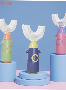 U Shape 360 Childrens Toothbrush Teeth Care For Teeth Cle