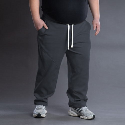 大码矮胖运动阔腿裤运动休闲宽松