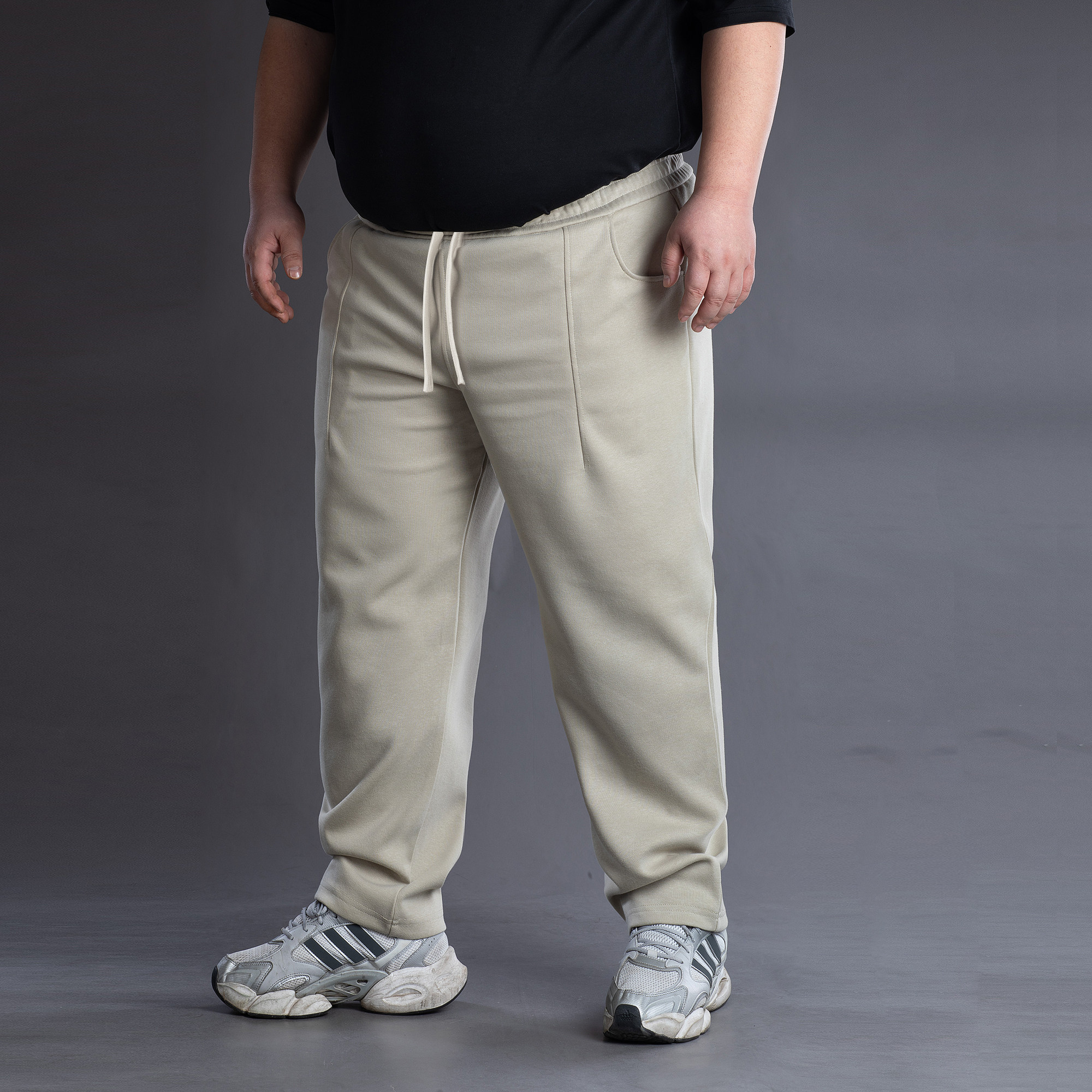 MAKN男士大码宽松直筒裤运动休闲裤阔腿长裤时尚百搭胖子纯色裤子,男装,大码下装,淘宝优惠券,粉丝福利购,淘宝优惠卷