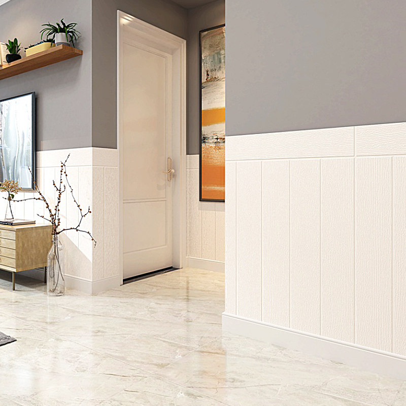 自粘墙纸欧式客厅墙裙防水3D立体墙贴楼梯墙围防撞软包贴纸护墙板,家居饰品,软装墙贴,淘宝优惠券,粉丝福利购,淘宝优惠卷