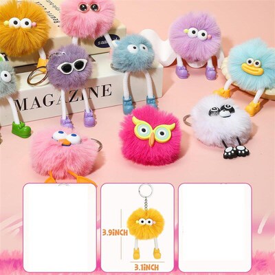 12PACK Kids Keychains: Cute Key Chains For Classroom Prizes