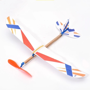 Rubber Bands Power Planes Hand Launch Throwing Foam Inertial