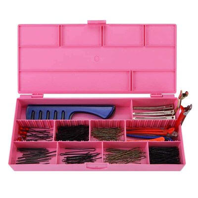 Hair tools storage box Oil comb clip small object storage bo