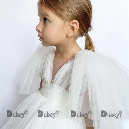 New Born Baby Girls Birthday Dress for Toddlers Flower Girls