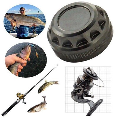 Fishing Reel Handle Cap Aluminum Alloy Reel Handle Cover