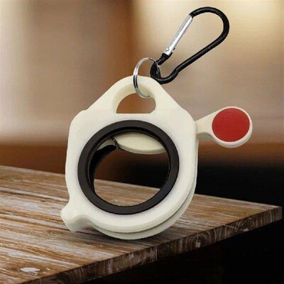 Portable Wire Ties Keeper Fluorescent Cable Tie Organizer
