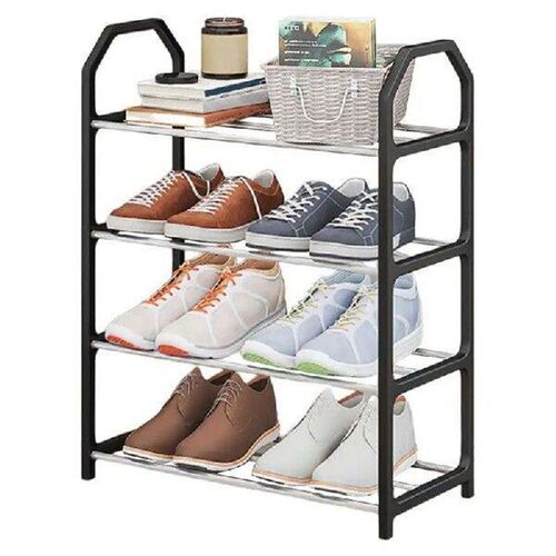 4 Tiers Shoe Rack Practical Shoe Cabinet For Home Dorm Room