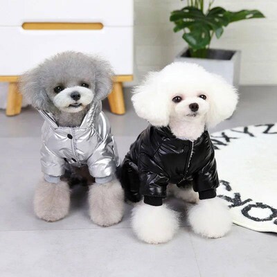 Winter Warm Pet Dog Jumpsuit Waterproof Dog Clothes for Smal